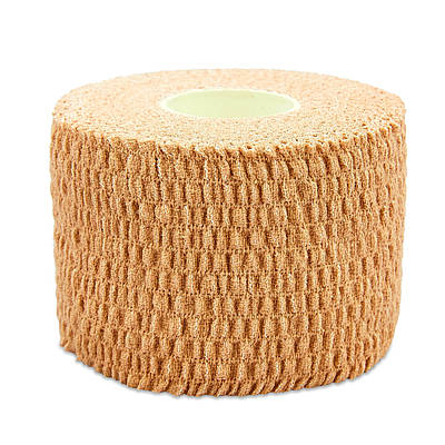 Бинт еластичний самофіксувальний у рулоні 5 см х 6,9м Zelart BC-0843-5 5 см бежевий