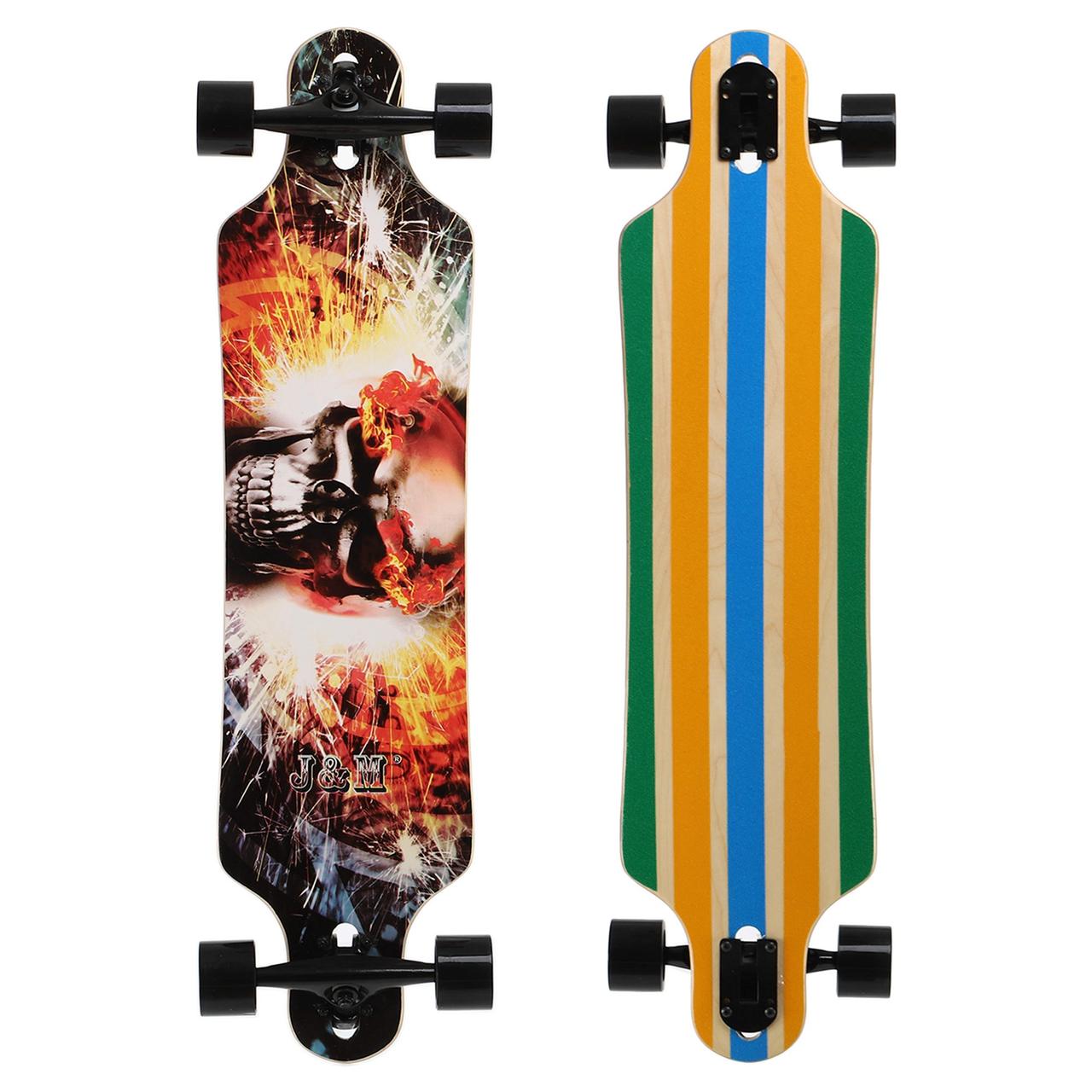 Лонгборд Бордоволінг Boardwalking з канадського клена Zelart SK-914 кольору в асортименті, фото 1