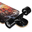 Лонгборд Бордоволінг Boardwalking з канадського клена Zelart SK-914 кольору в асортименті, фото 3