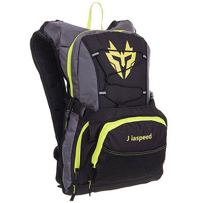 Моторюкзак з гідрататором JIASPEED M-3186 8 л 46x30x6 см чорний