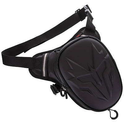 Мотосумка настегенна JIASPEED M-3183 3 л 26х20х7 см чорний