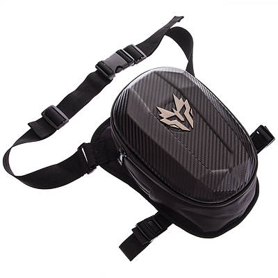 Мотосумка настегенна JIASPEED M-2831 3 л 24x20x7 см чорний