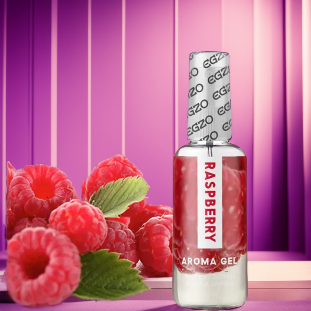 Оральний гель-лубрикант EGZO AROMA GEL - Raspberry 50 мл