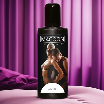 Еротична олія для масажу зі стимулюючим жасминовим ароматом Magoon Jasmin 50 мл