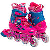 Набір роликові ковзани Banwei SK-181 розмір 31-38 + комплект захисту кольору в асортименті, фото 4