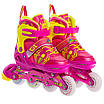 Набір роликові ковзани JINGFENG SK-179 розмір 31-38 + комплект захисту кольору в асортименті, фото 3