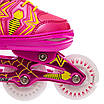 Набір роликові ковзани JINGFENG SK-179 розмір 31-38 + комплект захисту кольору в асортименті, фото 8