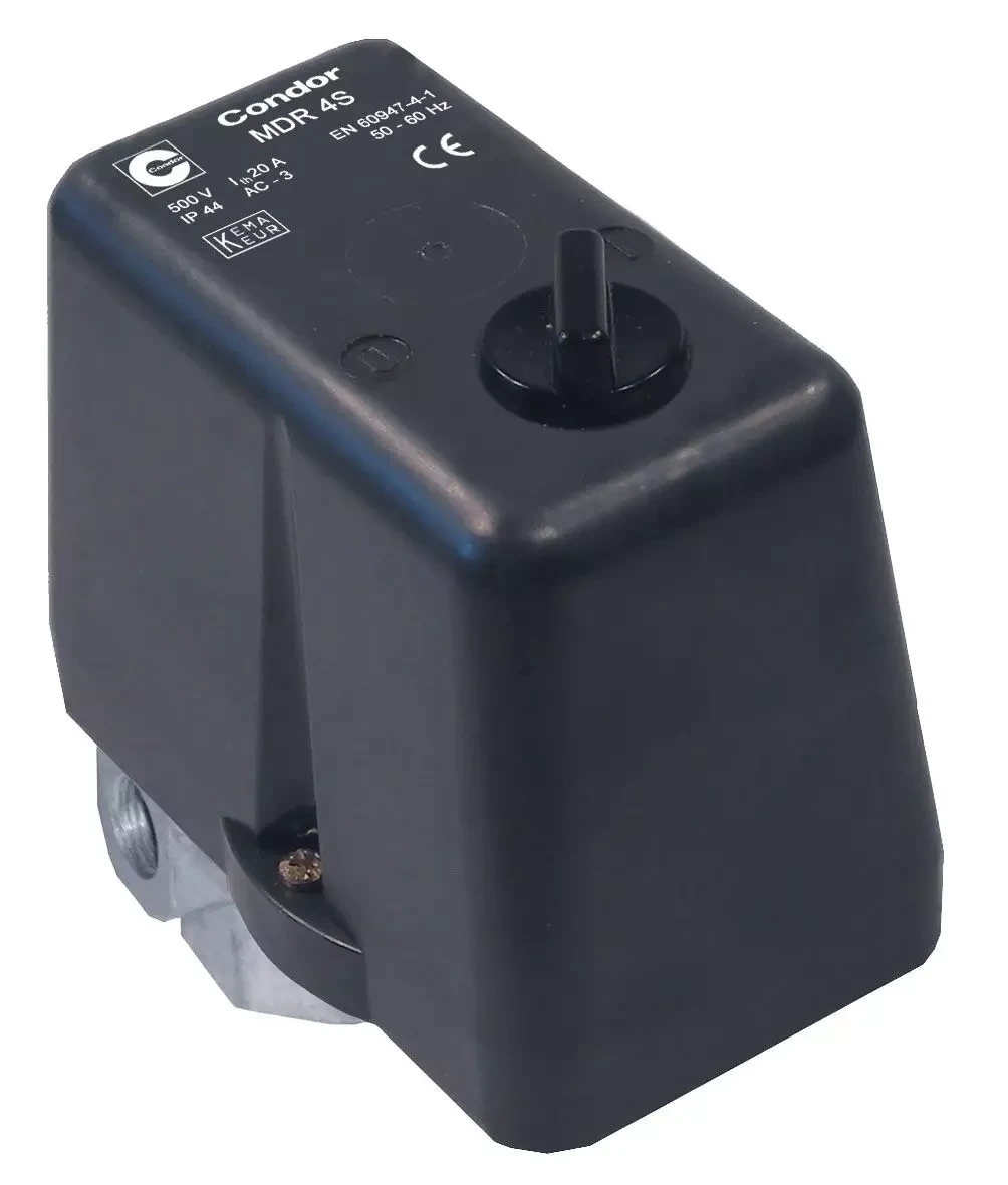Реле тиску CONDOR MDR 4/6 барів, вхід 400 В: IT 1/2” (без перемикача ВМИК/ВИМИК)