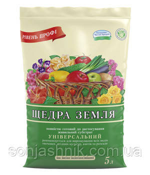 Грунт Щедра земля 25л