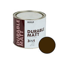 Эмаль Biodur 3в1 Hammer Paint матовая 217 Коричневый 0,7 л