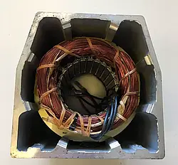 Корпус статора з обвиткою No. 23+24 для КСМ 1000/200Н (нова модель)