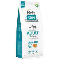 Сухий корм для собак BRIT Care Grain Free Adult Salmon & Potato - 12кг