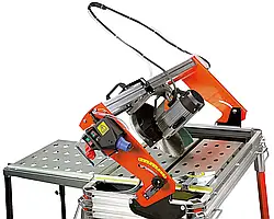 Професійний верстат для різання каменю PRIME 85S-Set, вкл. алмазний диск Ø350, дисплей для лазером, 2,2 кВт