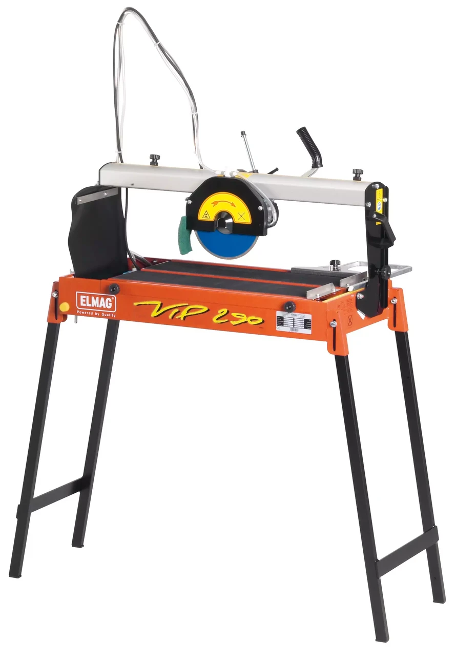 Плиткоріз із водяним охолодженням VIP 290, алмазний диск 200 мм, 1 кВт, фото 1