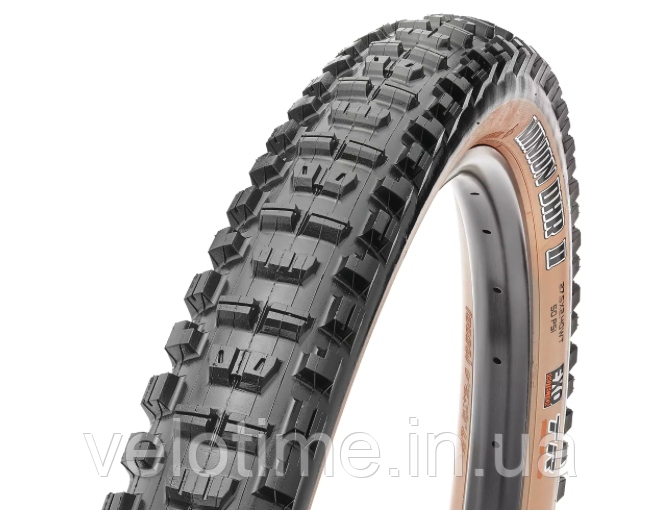 Покришка Maxxis Minion DHR II (29X2.40WT TPI-60 Foldable EXO-TR-TANWALL), фото 1