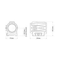 Коліматорний приціл HOLOSUN SCRS GR MRS, фото 10