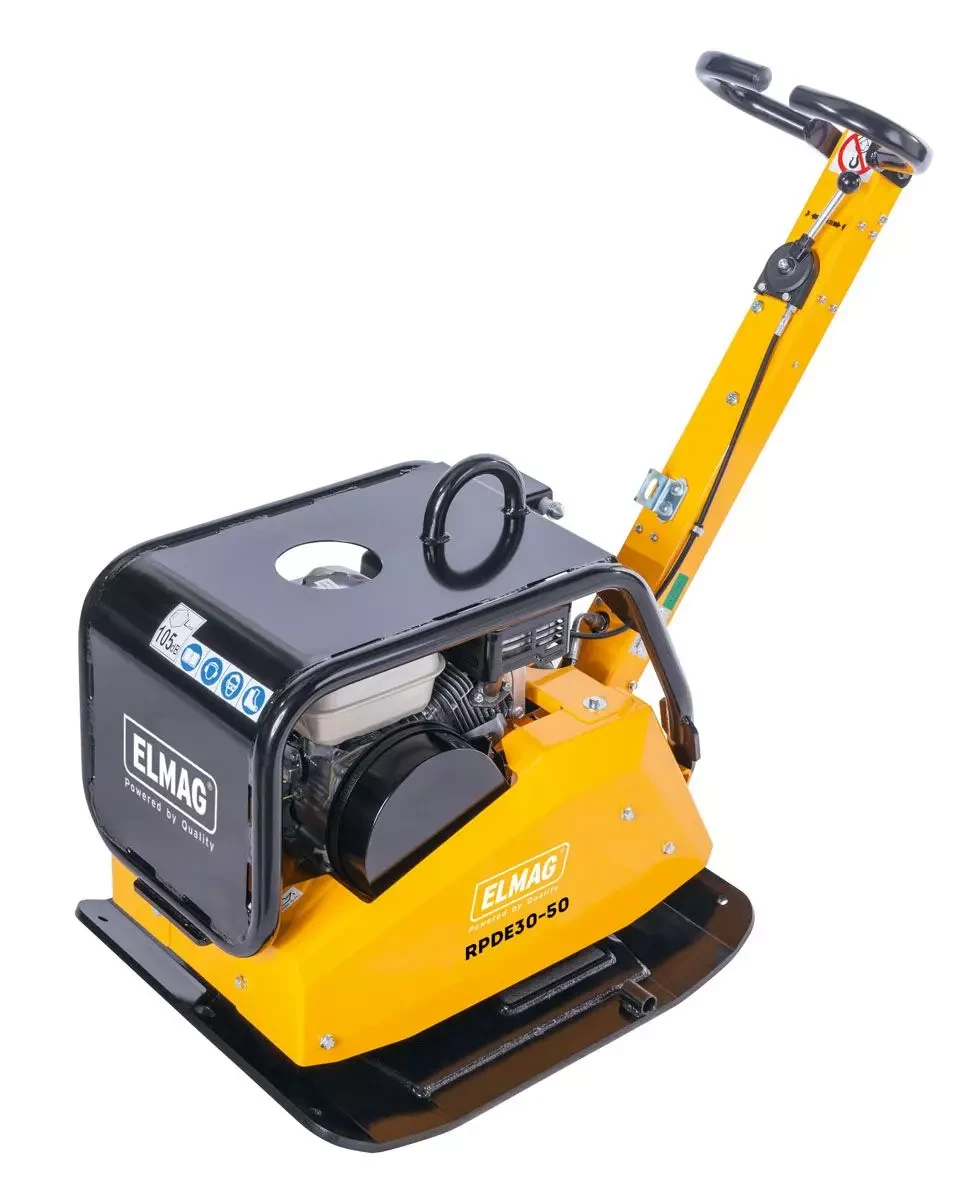 Дизельна вібраційна плита реверсивна RPDE30-50 з дизелем Hatz 1B20, відцентрова сила 30 кН, фото 1