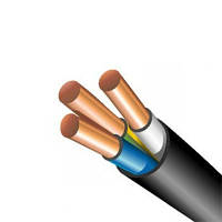Кабель медный, провод моножила ВВГ нг 3х10 Одесса Каблекс (кратно 5м) ПОЛНОМЕРНЫЙ