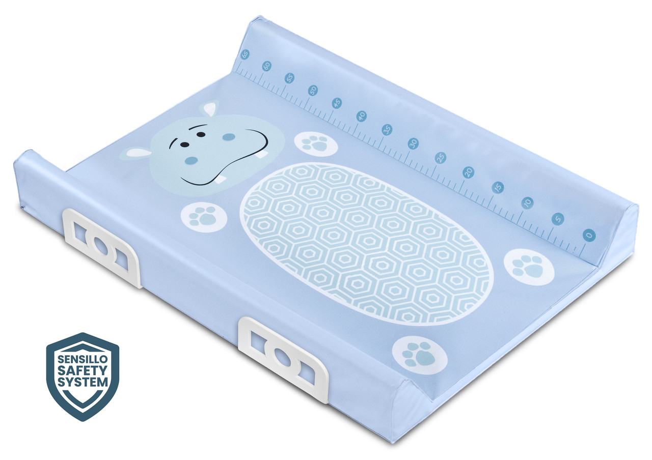 Сповивальна дошка Sensillo Safety System 70 см - Animals HIPCIO NIEBIESKI (SILLO-12185)