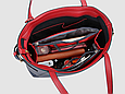 Органайзер для сумки Bag in Bag 28х17x10 см. Рожевий колір, фото 3