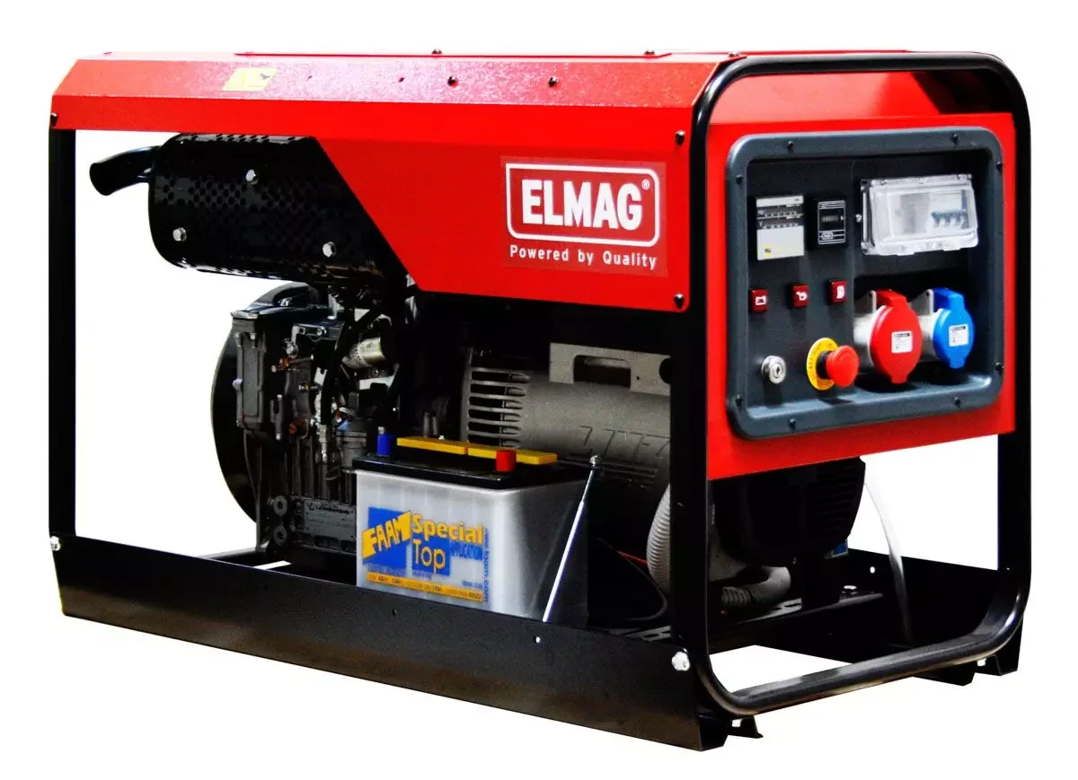 Генератор SED 10000WDE-AVR з двигуном LOMBARDINI 25LD 425, фото 1