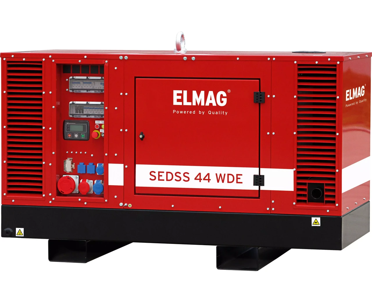 Генератор SEDSS 44WDE-AVR-DSE4520 — щабель 3 A з двигуном KUBOTA V3800DIT (зверхбошумний), фото 1