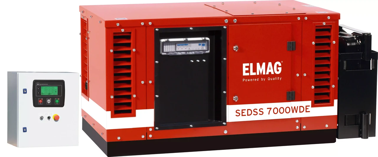 Повний комплект аварійного електроживлення SEDSS 7000WDE-ASS-DSE4520 ДИЗЕЛЬ-генератор із двигуном HATZ 1B40, фото 1