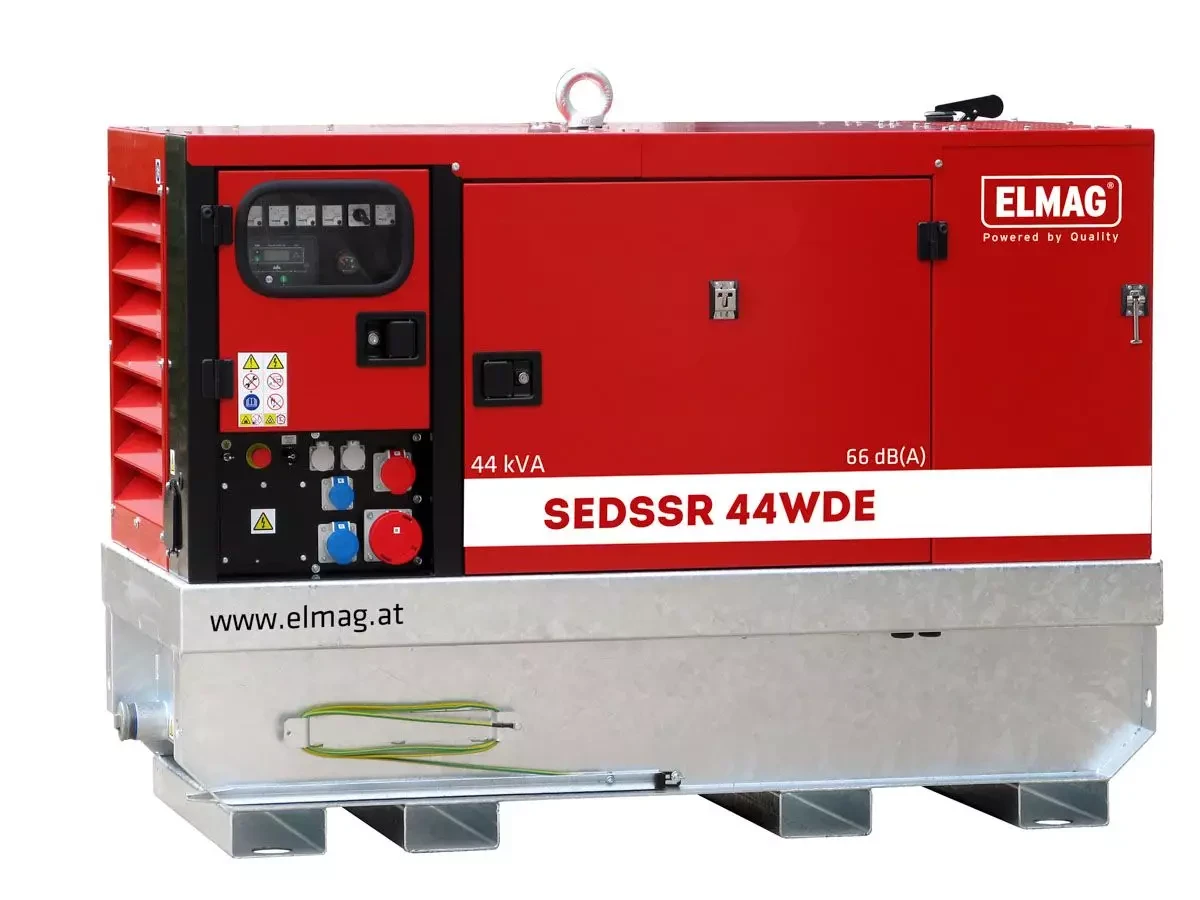 Генератор SEDSSR 44WDE-AVR-DSE4520 — Stage 3 A з двигуном KUBOTA V3800DIT (верхтихий, арендна версія), фото 1