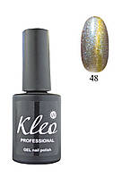 Гель-лак для ногтей "Кошачий глаз" Kleo Professional Chameleon Cat eye gel 3D effect Цвет 48