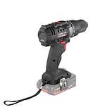 Дриль-шурупокрут акумуляторний 20 В, 50 Nm, 0-450/0-1700 об/хв, 2-13 мм, без ЗП та АКБ INTERTOOL WT-9351 mst mst, фото 4