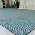 Килимок PATIO B2778A 0,77Х1,5 Блакитний прямокутник, фото 5