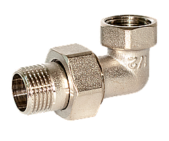 Американка кутова нікель 1/2" RS-K Італія