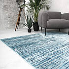 Килимок PESAN W2315 0,8Х1,5 Синій прямокутник, фото 4