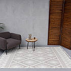 Килим HELSINKI EZ62B 2Х2,9 Кремовий з бежевим прямокутником, фото 2