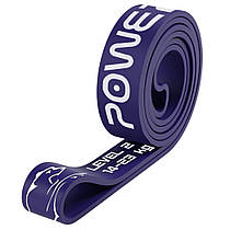 Еспандер-петля (гумка для фітнесу і кроссфіту) PowerPlay 4115 Power Band Фіолетова (14-23kg)