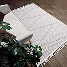 Килимок HELSINKI FR90A 0,8Х1,5 Кремовий з бежевим прямокутником, фото 2