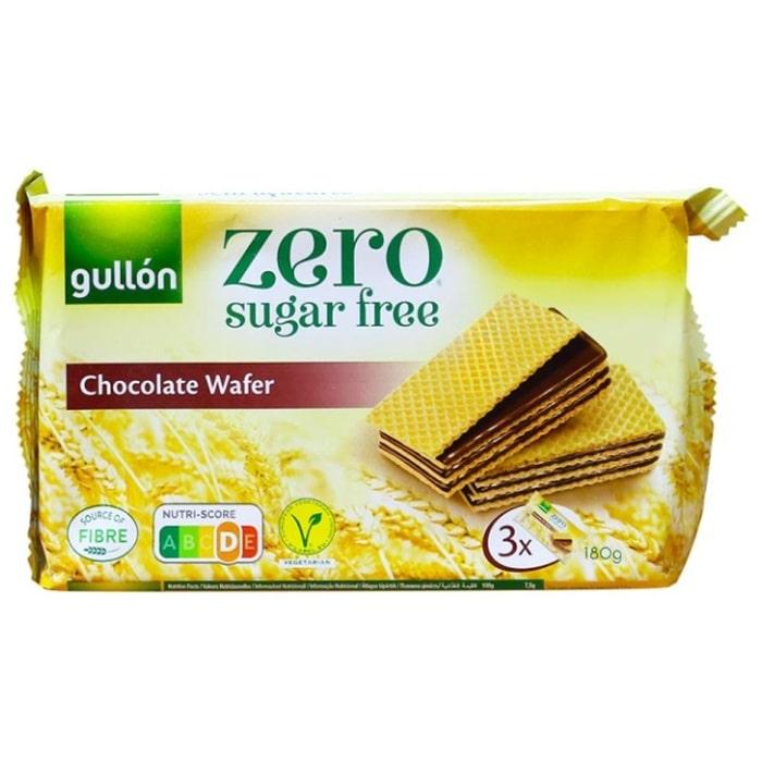 Вафлі Gullon шоколадні без цукру 180 г, фото 1