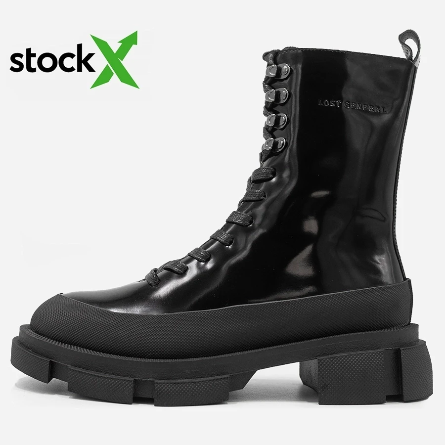0179 Gao High Boots - Black