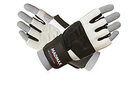 Рукавички для фітнесу MadMax MFG-269 Professional White S