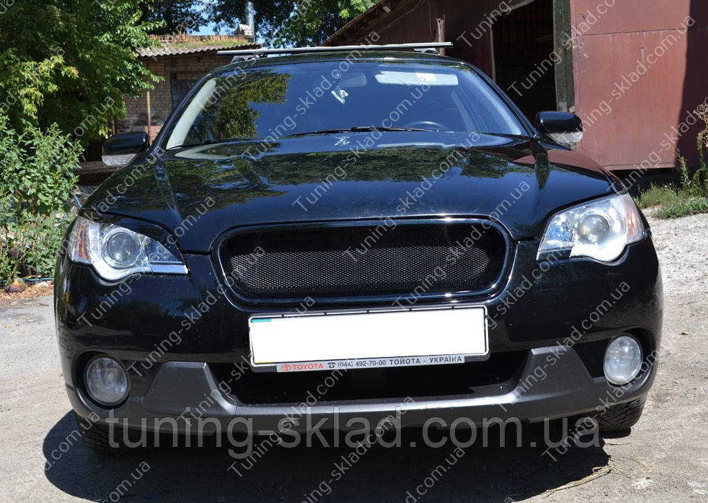 Решетка радиатора Subaru Outback 3 (тюнинг решетка на Субару Аутбек 3) - фото 4 - id-p339486313