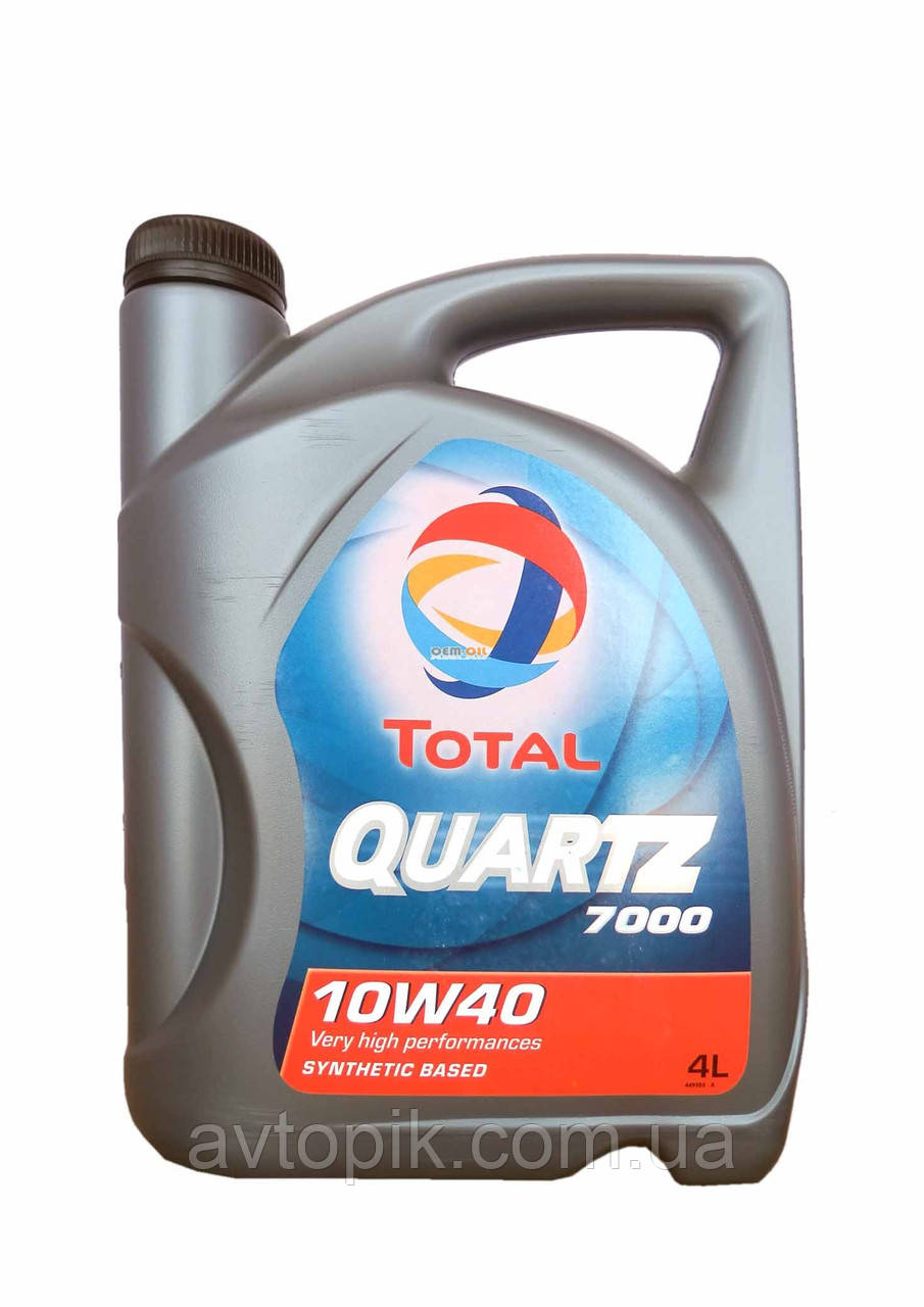 Моторне масло Total QUARTZ 7000 A3/B4 10W-40 (4л.)