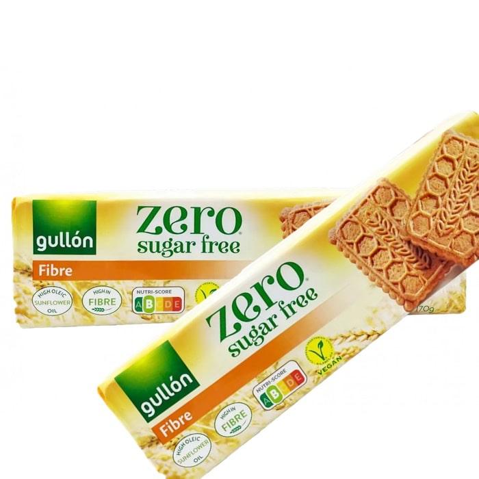 Печиво вівсяне без цукру Gullon Fibre 170 г, фото 1