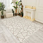 Килим VERSAY 51400A 1,6Х2,3 Темно-бежевий прямокутник, фото 6