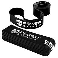 Еспандер-петля (гумка для фітнесу і кроссфіту) Power System PS-4055 CrossFit Level 5 Black (опір 25-65 кг)