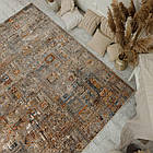 Килимок SEVEN DAYS 0708A 0,8Х3 Бежевий із сірим прямокутник, фото 2