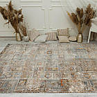 Килимок SEVEN DAYS 0708A 0,8Х3 Бежевий із сірим прямокутник, фото 3