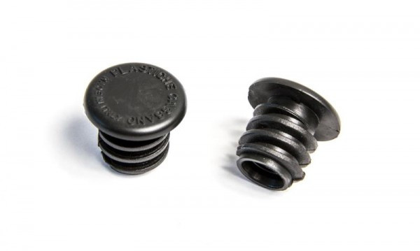 Заглушки в кермо Progrip, пара, пластикові, чорний (CC17860)