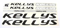 Наклейка Kellys на раму велосипеда, чорний (NAK025)