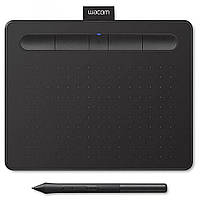 Графический планшет Wacom Intuos S Bluetooth black (CTL-4100WLK-N) UM, код: 6616911