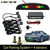 Паркувальна система на 4 датчики паркування паркінг Assistant Parking Sensor Black, фото 5